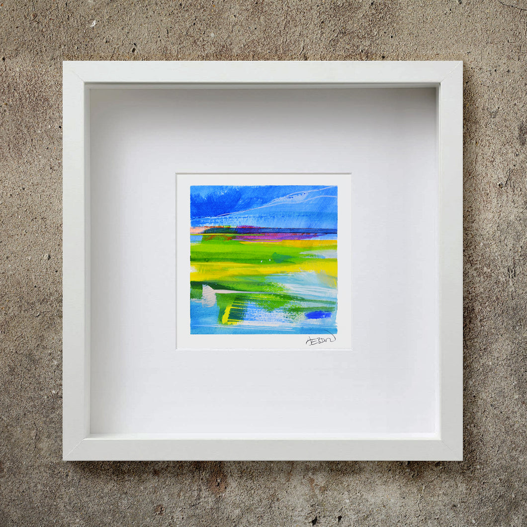 'A sense of place 2.3' - Abstract landscape painting