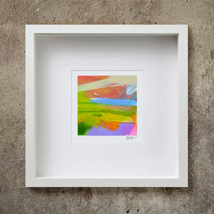 'Spring forward' - Abstract landscape painting