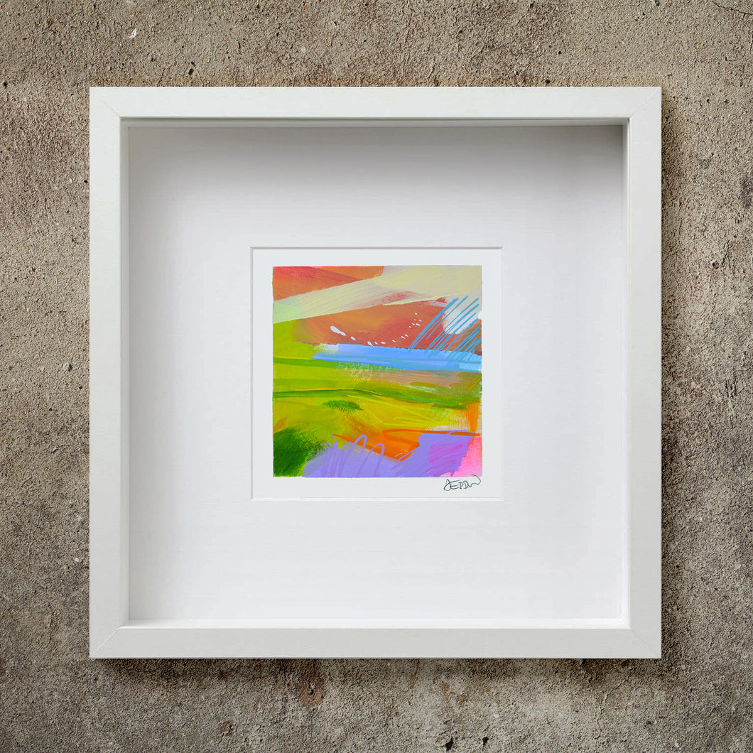 'A sense of place 2.6' - Abstract landscape painting