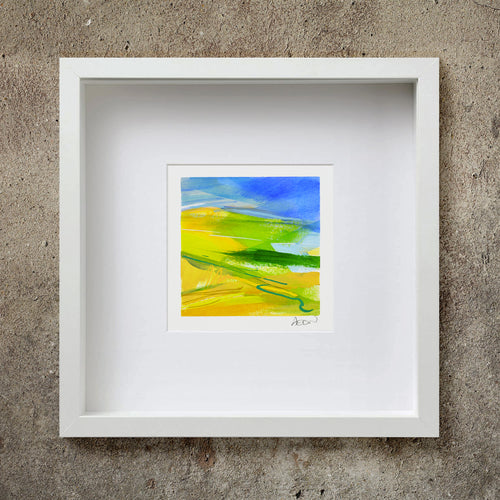 'A sense of place 2.7' - Abstract landscape painting
