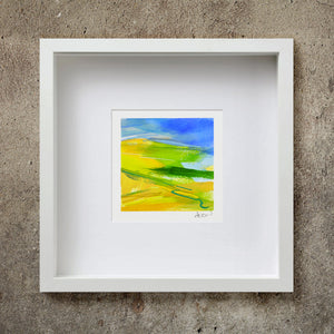 'A sense of place 2.7' - Abstract landscape painting