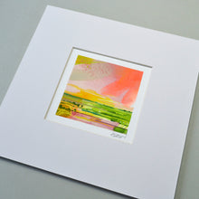 Load image into Gallery viewer, &#39;Across the fields&#39; - Abstract landscape painting