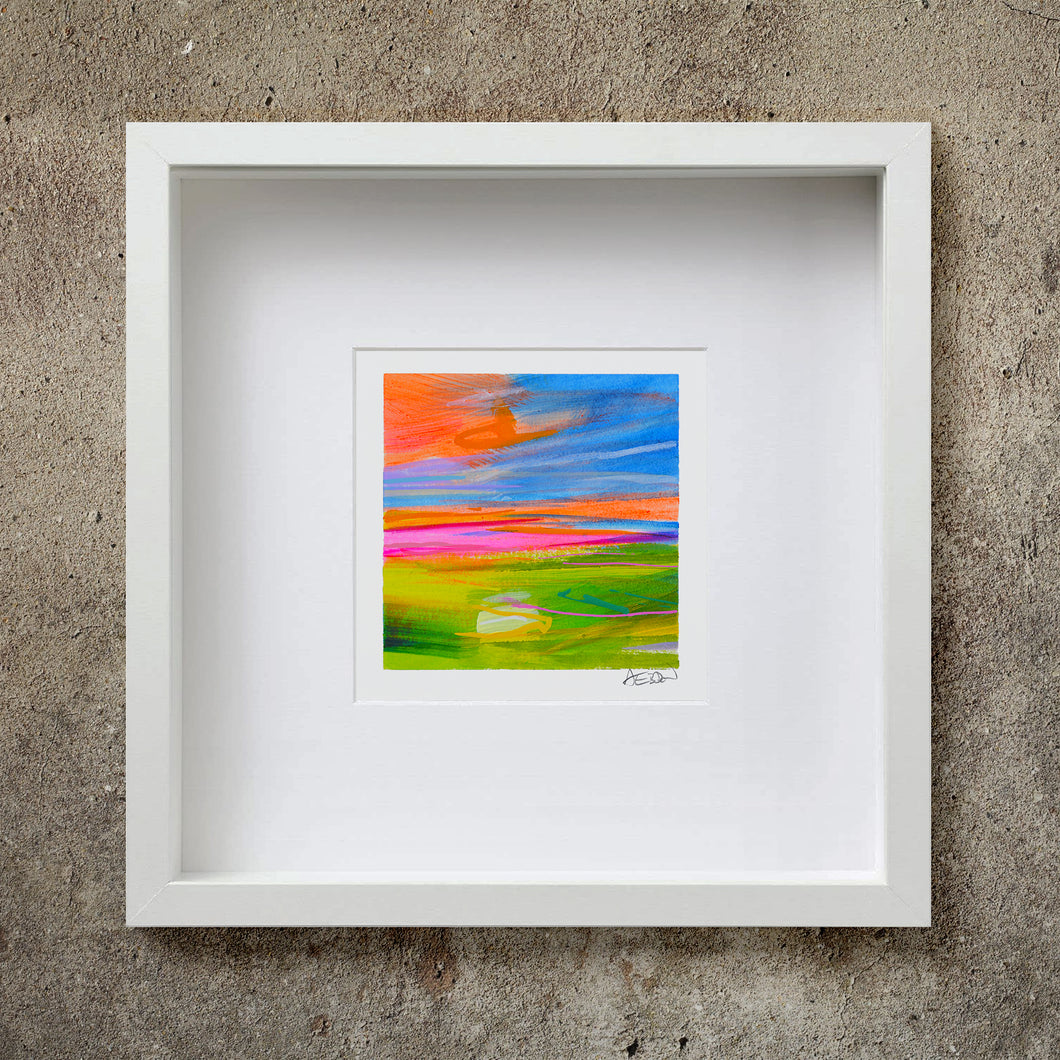 'A sense of place 1.8' - Abstract landscape painting