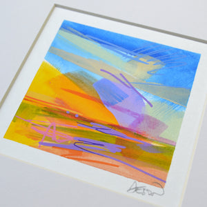 'Skylark' - Abstract landscape painting