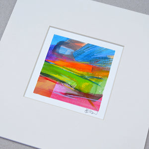 'A sense of place 1.4' - Abstract landscape painting