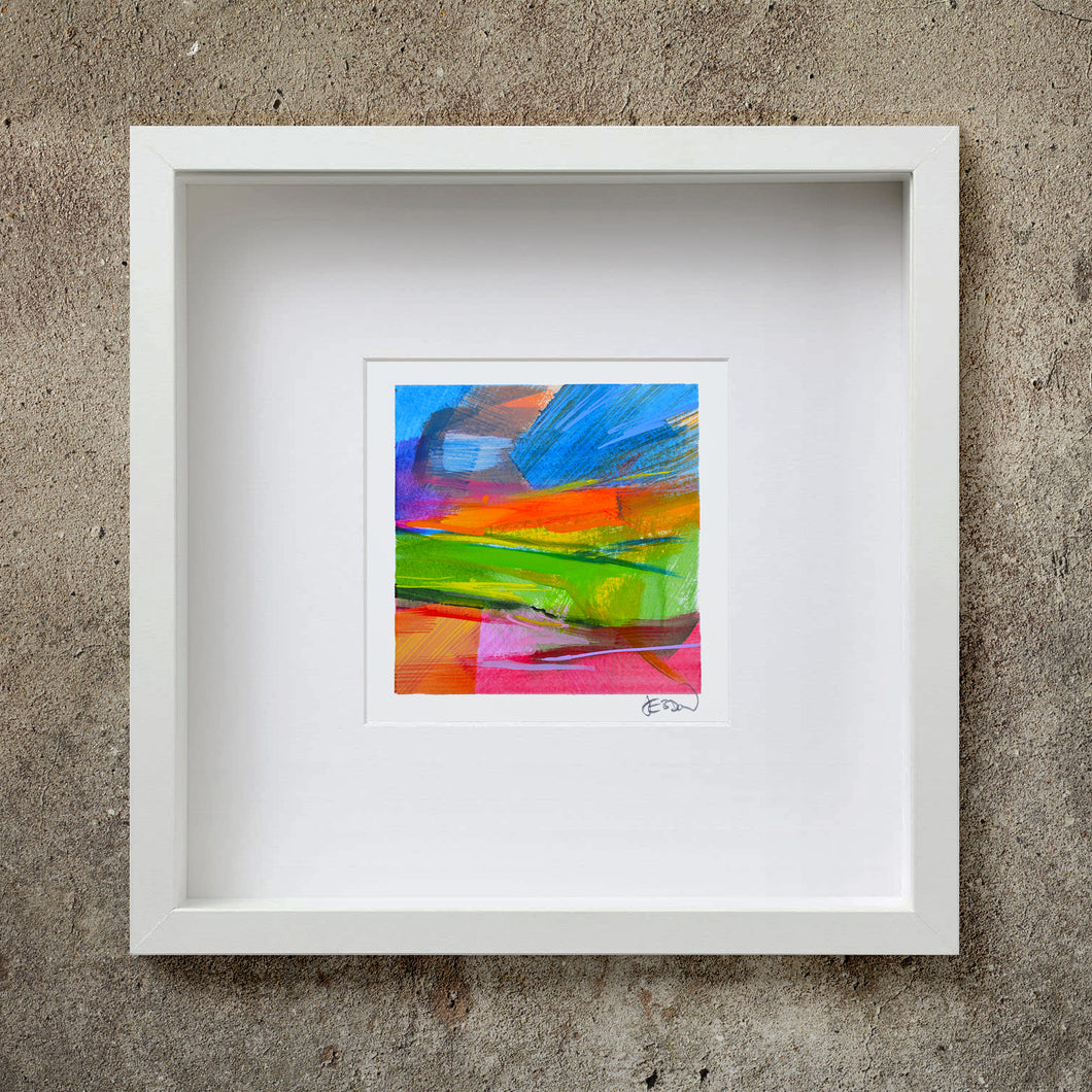 'A sense of place 1.4' - Abstract landscape painting