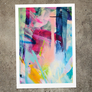 'Day 1' - abstract art print