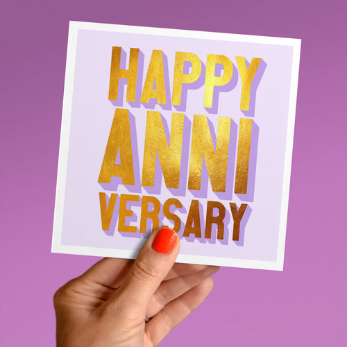 Happy anniversary card