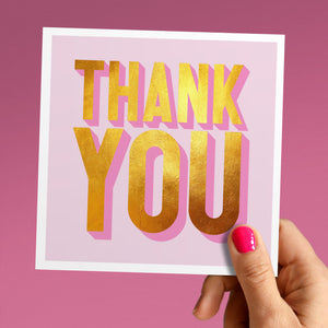 Thank you card