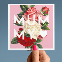 Load image into Gallery viewer, Mummy floral card