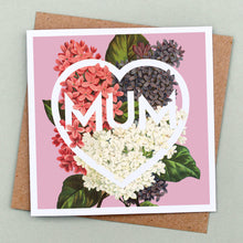 Load image into Gallery viewer, Mum floral card