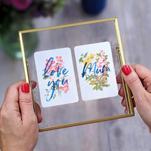 Load image into Gallery viewer, Mother&#39;s Day floral cards gift set