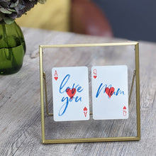 Load image into Gallery viewer, Love you Mum playing cards gift set