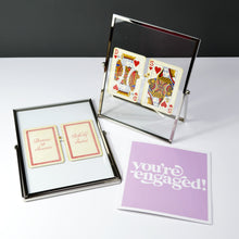 Load image into Gallery viewer, Personalised &#39;Perfectly Suited&#39; engagement gift set