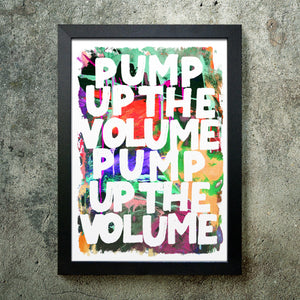 Pump up the volume