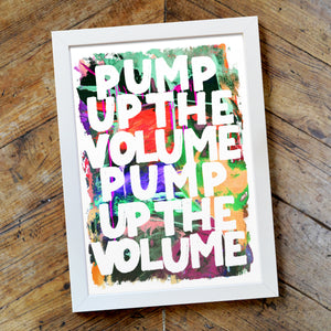 Pump up the volume