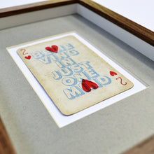 Load image into Gallery viewer, Two hearts playing card print