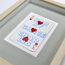 Load image into Gallery viewer, Three&#39;s family playing card print