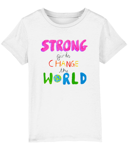 Strong girls kids t-shirt