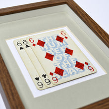 Load image into Gallery viewer, The number of the beast playing card print