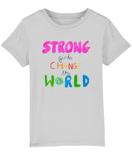 Load image into Gallery viewer, Strong girls kids t-shirt