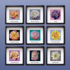 Floral fine art prints - 9 flowers to choose from