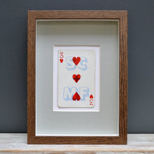 Load image into Gallery viewer, Our anniversary playing card print