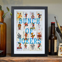 Load image into Gallery viewer, Jokers personalised playing cards print