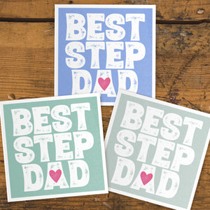 Best Stepdad fathers day card