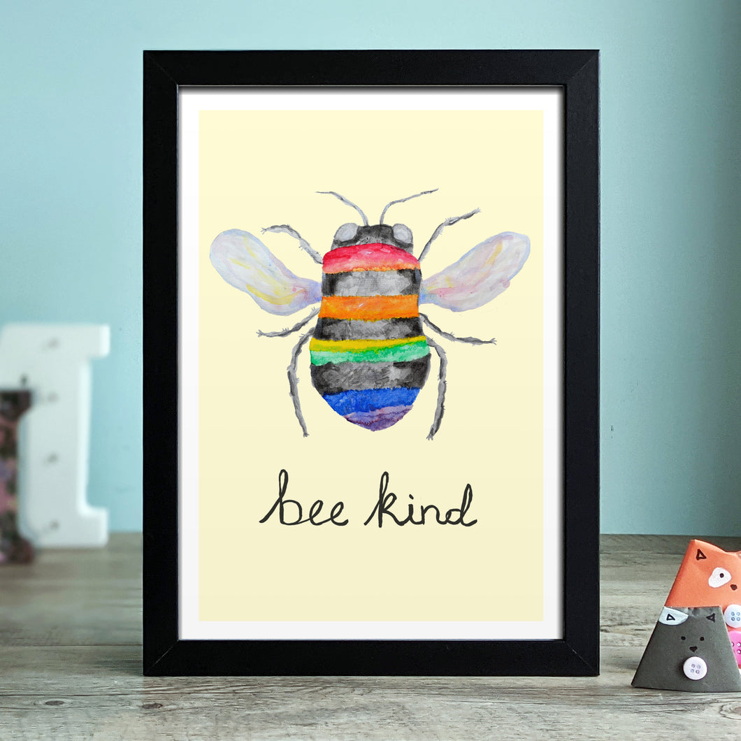 Bee kind print