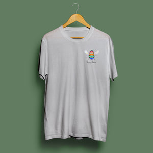 Bee kind at heart adult t-shirt