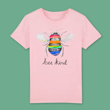 Load image into Gallery viewer, Bee kind kids t-shirt
