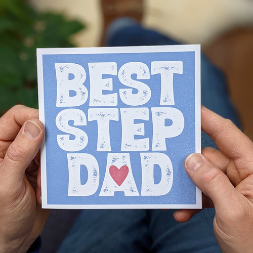Best Stepdad fathers day card