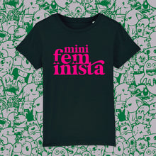 Load image into Gallery viewer, Mini feminista t-shirt - black
