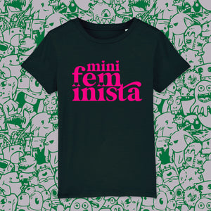 Mini feminista t-shirt - black