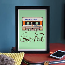 Load image into Gallery viewer, Personalised retro cassette print