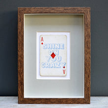 Load image into Gallery viewer, Shine on you crazy diamond playing card print