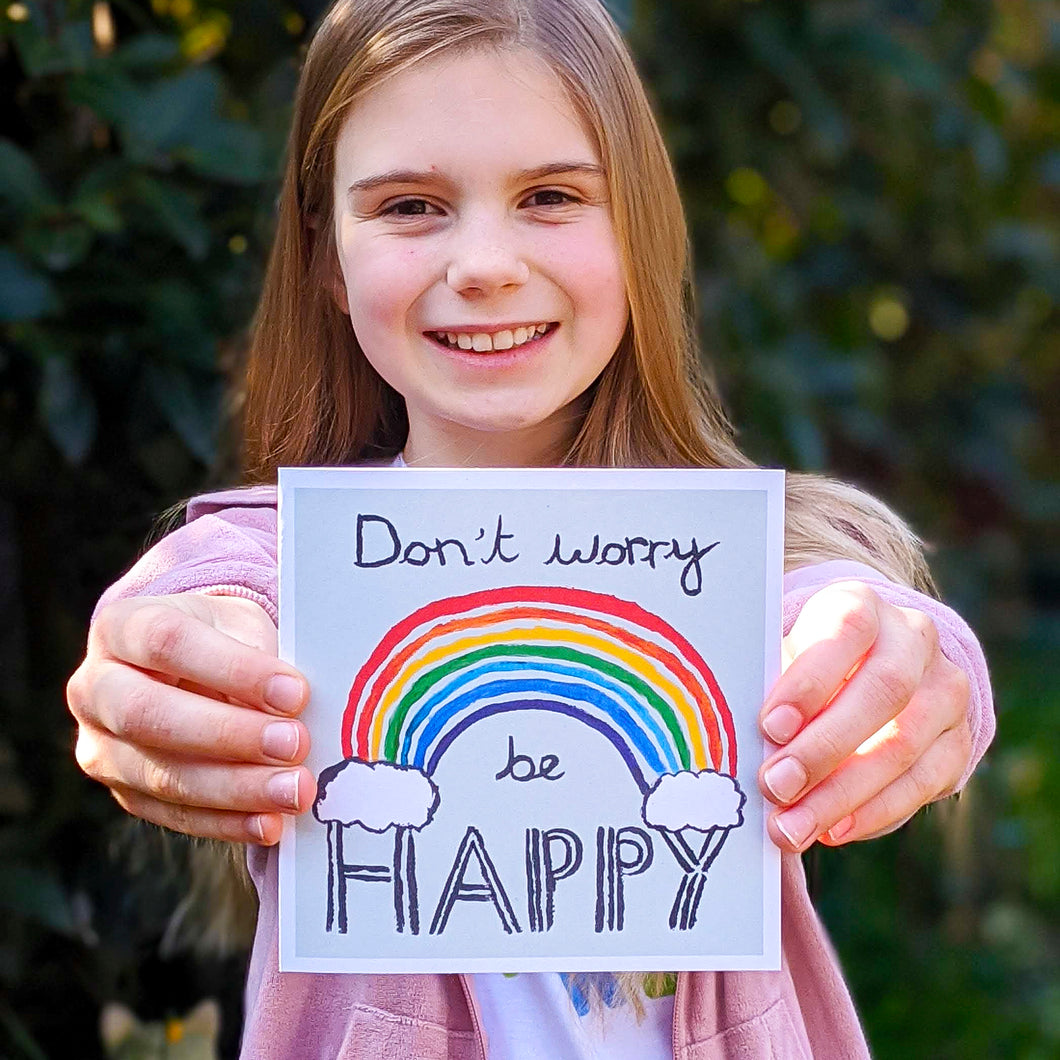 Don't Worry Be Happy card
