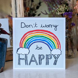 Don't Worry Be Happy card