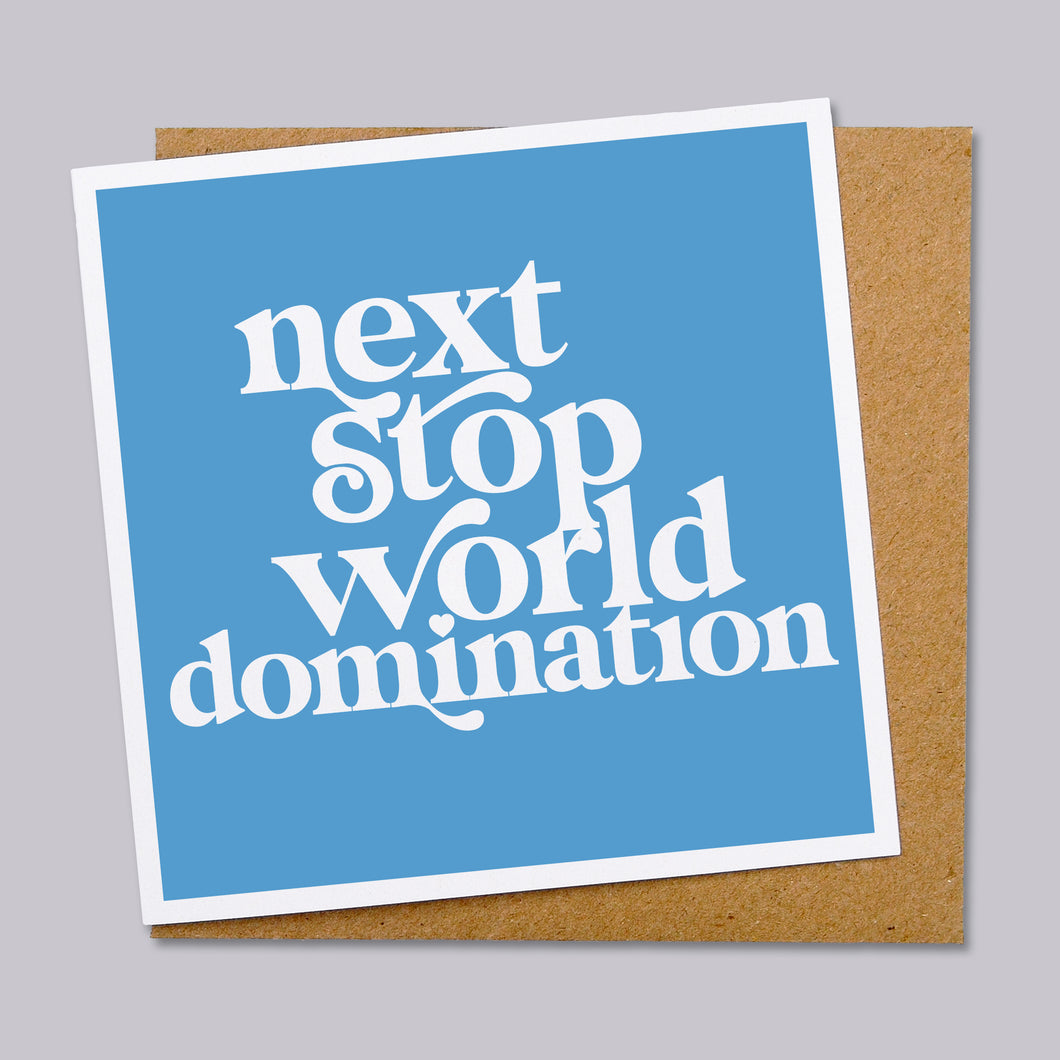 World domination card
