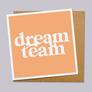 Dream team card