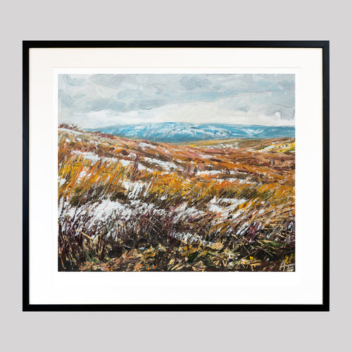'Fells in winter' limited edition giclee print