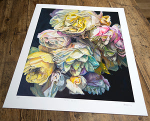 'Full bloom 1' limited edition giclee print