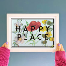 Load image into Gallery viewer, Happy place floral print