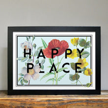 Load image into Gallery viewer, Happy place floral print