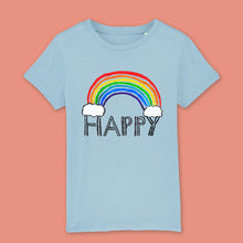 Load image into Gallery viewer, Happy rainbow kids t-shirt