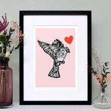 Load image into Gallery viewer, Hedge Sparrow feathered friends print