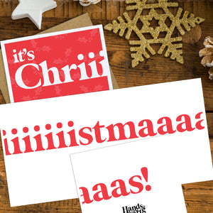 It's Chriiiistmaaaas! Christmas card