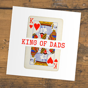 King of the pack fathers day card