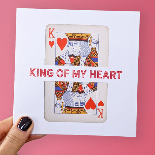 King of my heart card